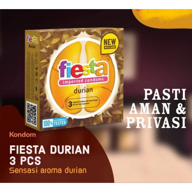 fiesta durian isi 3 kondom