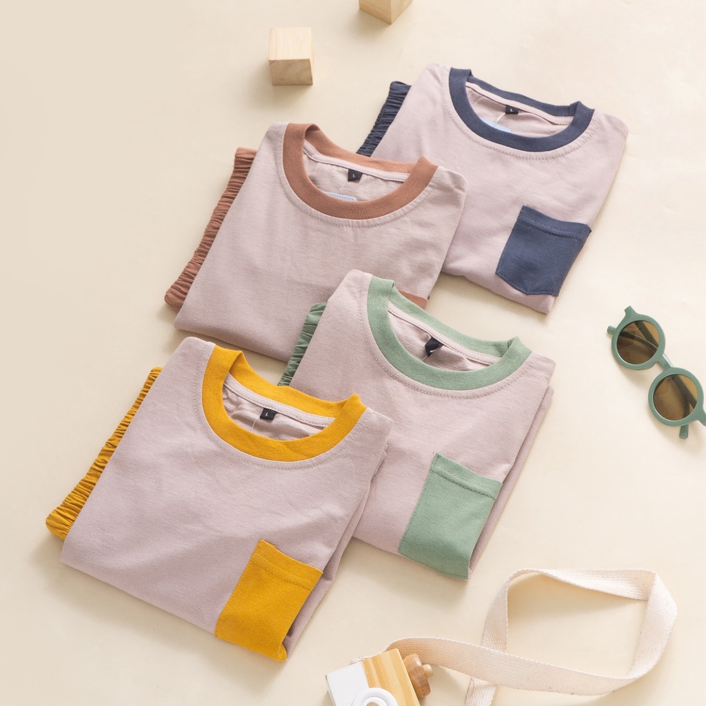 SET POCKET DAILYWEAR SETELAN ANAK 1-6 Th Setelan Anak