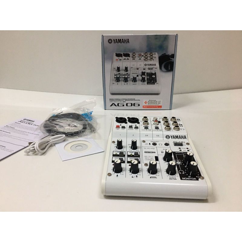 MIXER AUDIO YAMAHA AG06 MIXER 6 CHANNEL AG 06