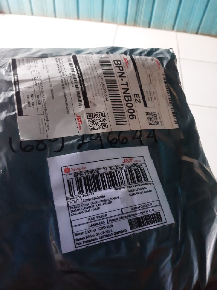 Promo Batik Couple Keluarga Sarimbit Sania Ruffle Batik Ori Ndoro Jowi Motif Mega Mendung Biru