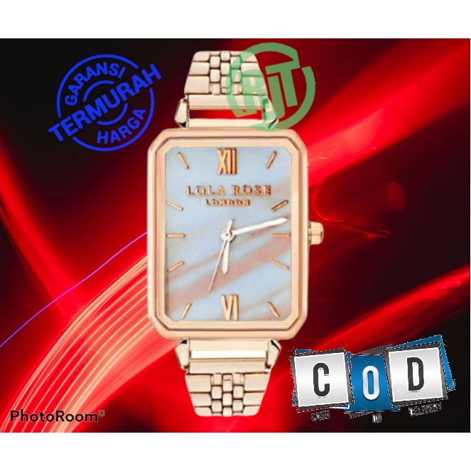 COD JAM TANGAN WANITA ELEGANT CASUAL IDEAL MODEL - SIZE - MATERIAL ROSEGOLD RJT696
