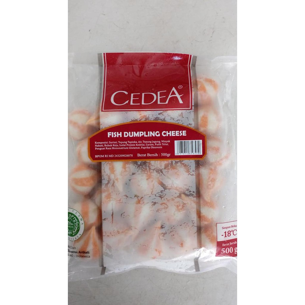 

Cedea Fish Dumpling Cheese 500gr