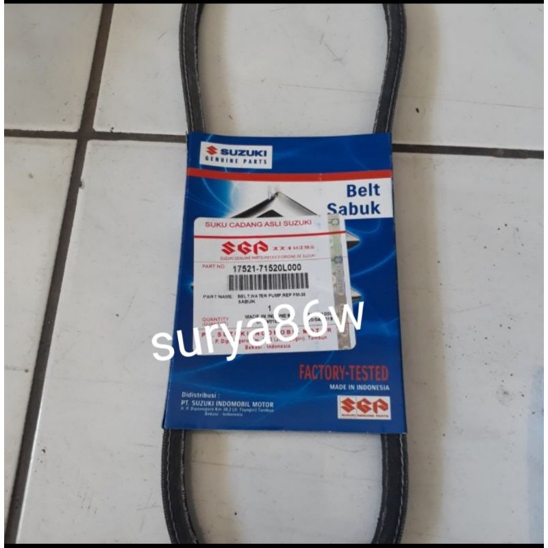 van belt/ v-belt /tali kipas FM-30 fan belt