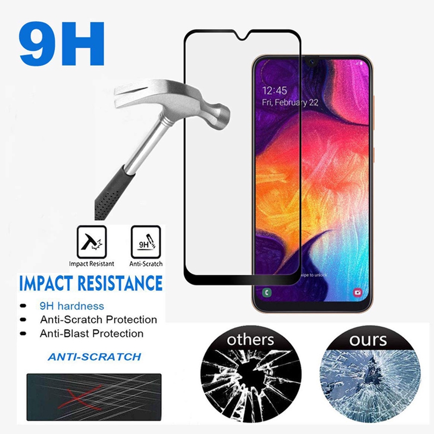 9D Tempered Glass For VIVO V21 V21e V20 V20se V20Pro Y20 Y20i Y20s Y50 Y30 Y30i S1 Pro Y19 Y17 Y15 Y12 Y97 Y95 Y93 Y91 Y51 Y31 V15 V11 Pro V11i V9 Youth Y85 9D Full Cover Film Mobile Phone Screen Protector