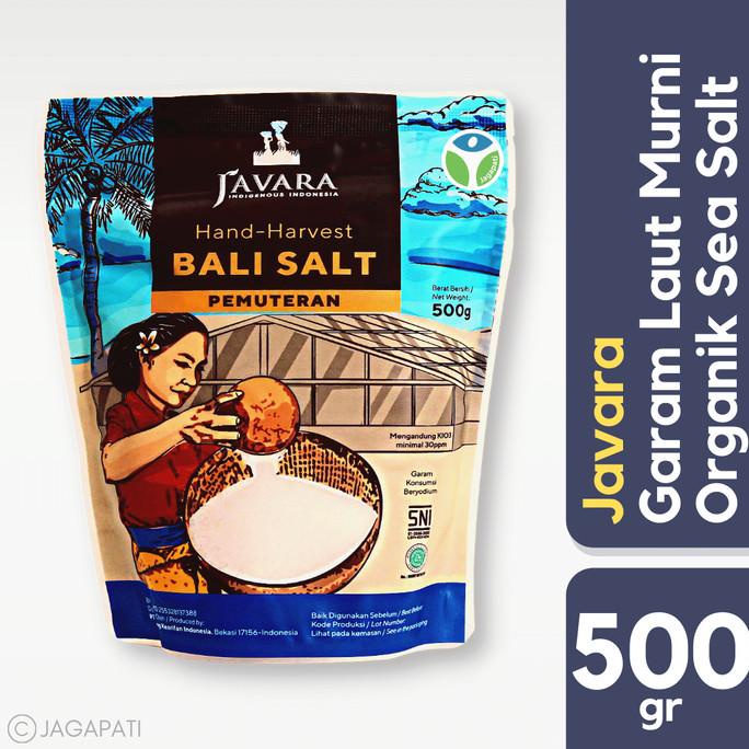 

Javara - Bali Artisan Salt Pemuteran Refill 500gr - Garam Murni