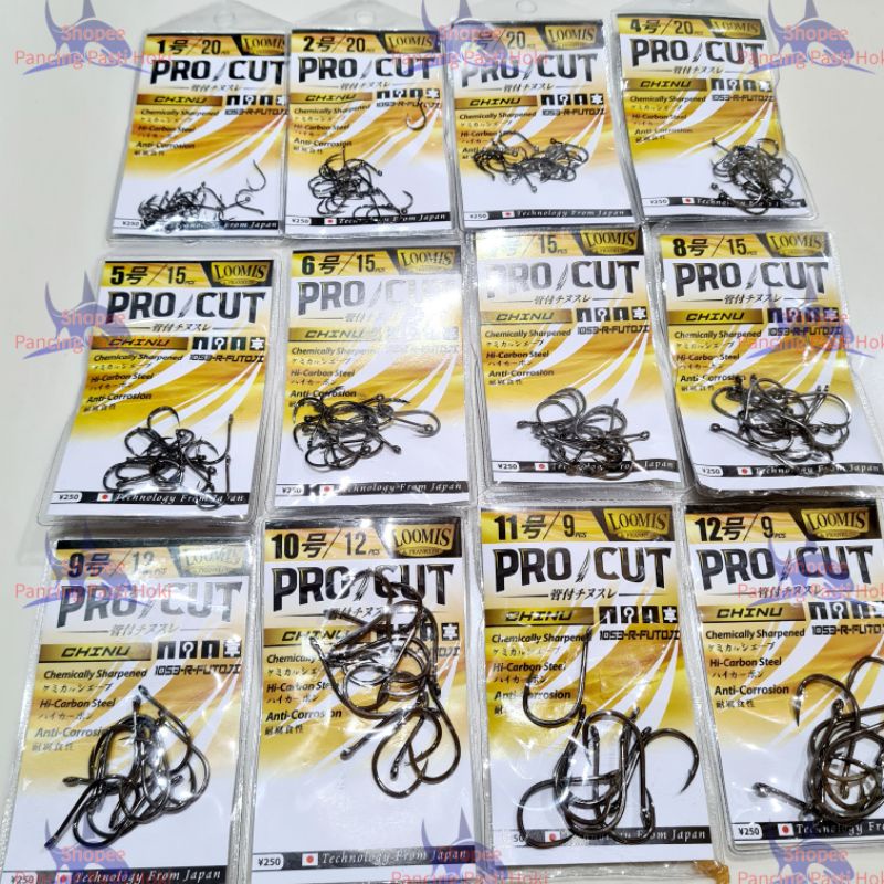 Mata pancing loomis Pro Cut 1053