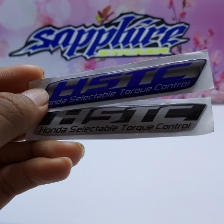 Sticker HSTC Timbul Stiker HSTC PCX 160 Timbul