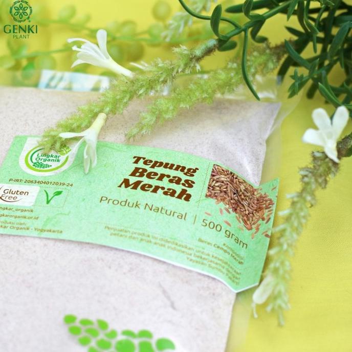 

Diskon Tepung Beras Merah Lingkar Organik - 500 g Diskon