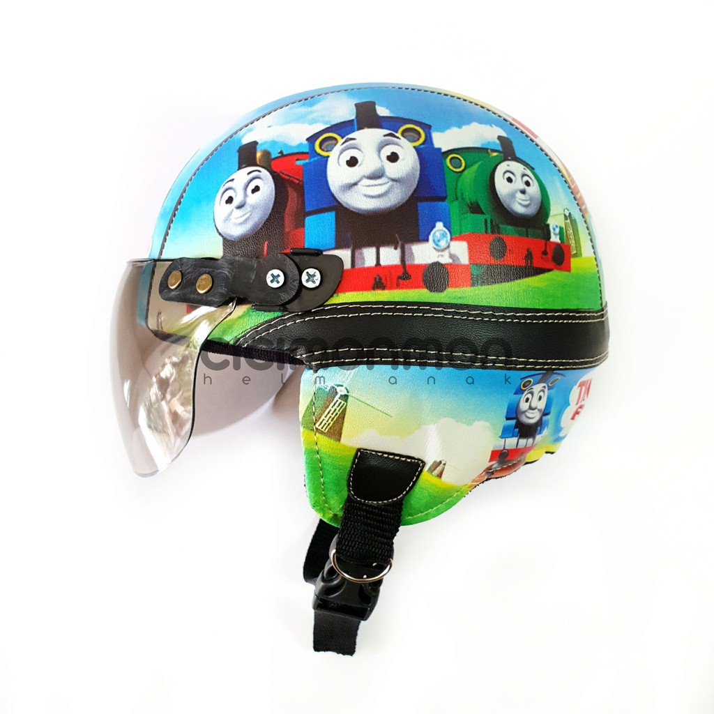 SPECIAL Helm Anak Retro Karakter Thomas And Friends