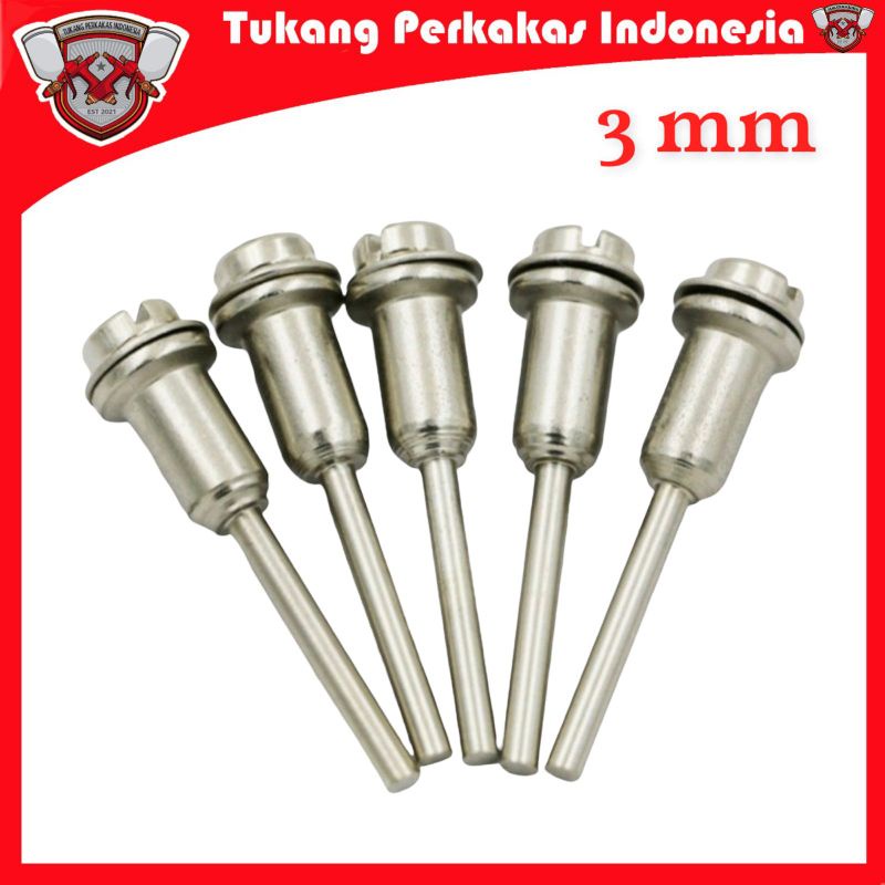 AS MANDREL 3MM - BATANG AS 3MM GERINDA MINI GERINDA -AS DIE GRINDER