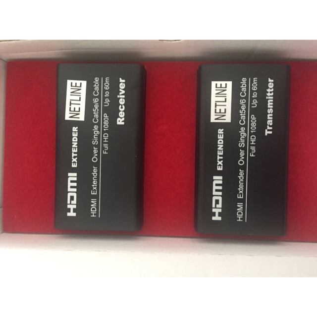 Hdmi extender 60m Netline