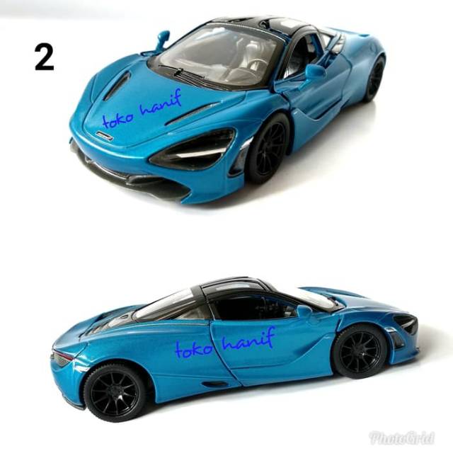 Miniatur Mobil mainan Mclaren