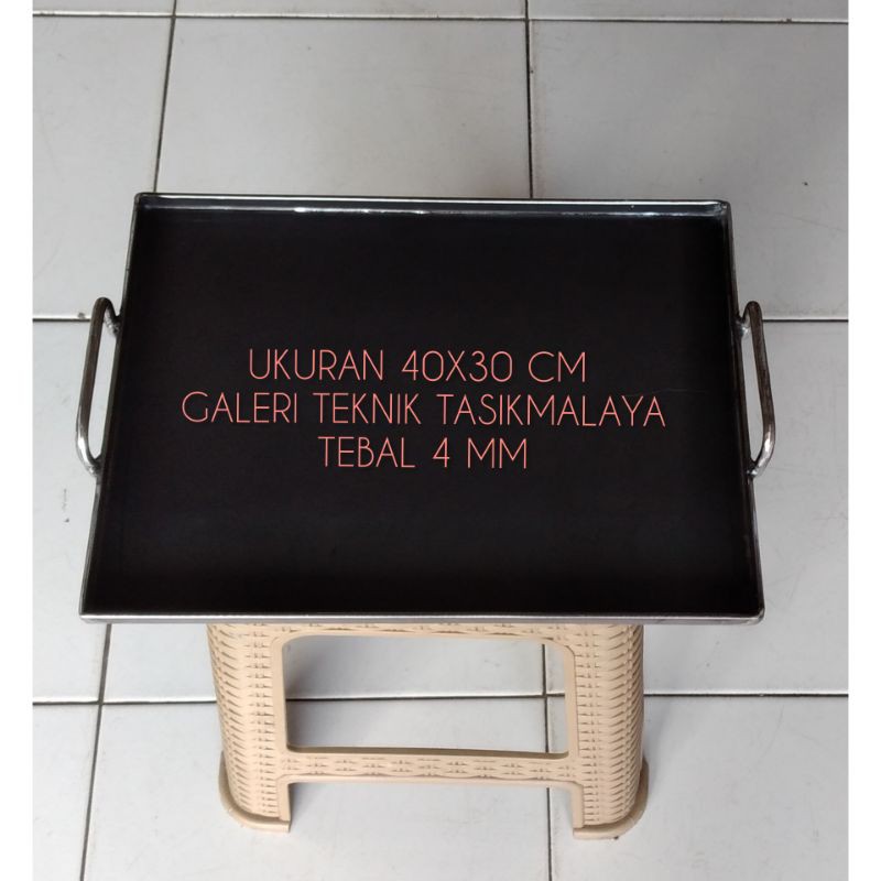 WAJAN ROTI BAKAR 30X40 CM / WAJAN BURGER SOSIS 30X40 CM