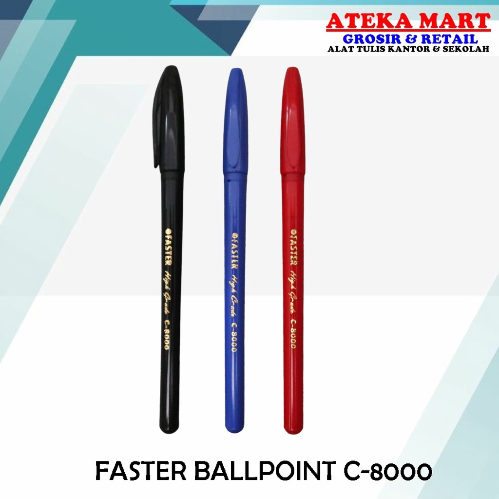 

[PCS] FASTER BALLPOINT C-8000