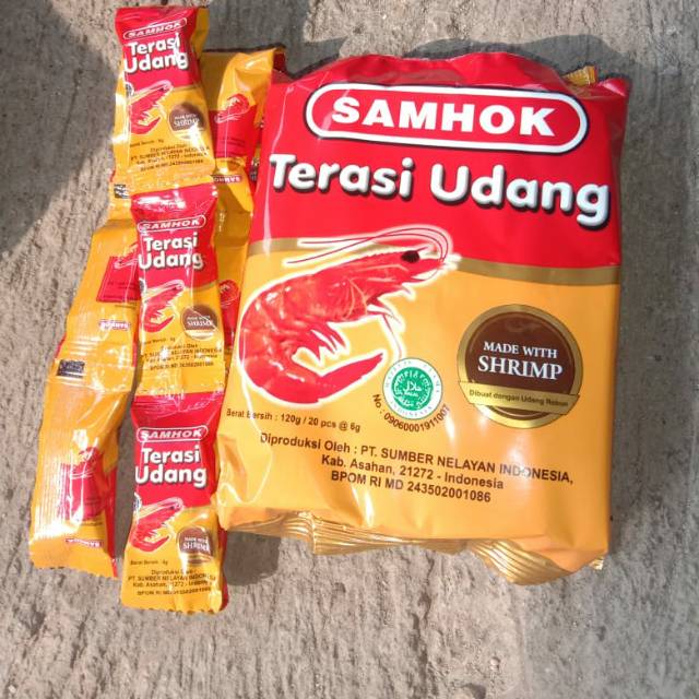 

Terasi udang sachet