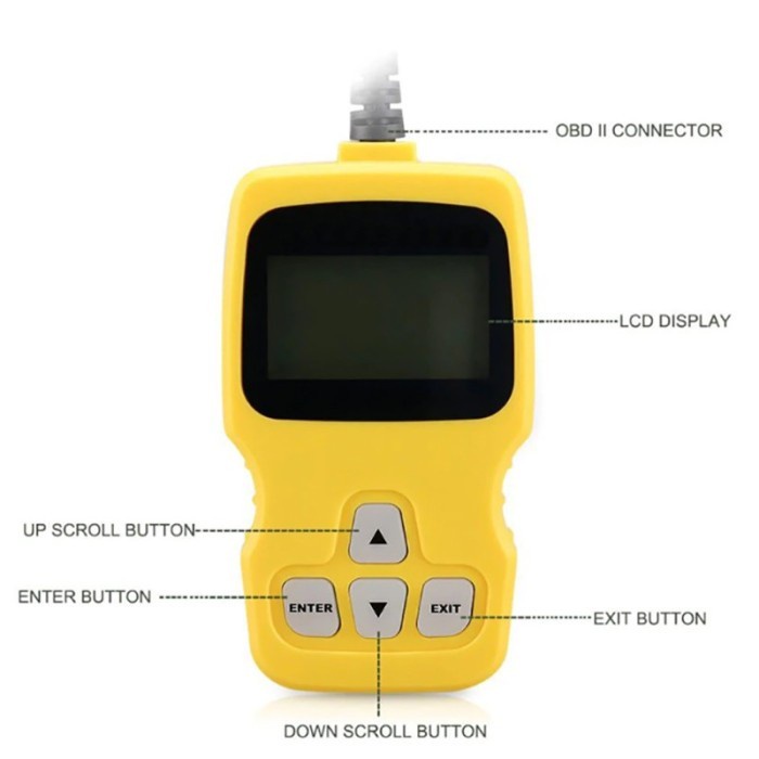 OBD Scanner Mobil OBD2 OBDII OM500 JOBD