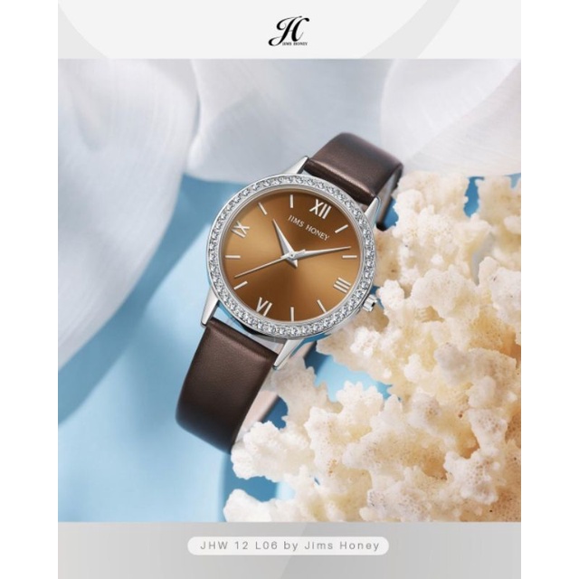 JIMS HONEY JHW12 JAM TANGAN WANITA ORI QUARTZ STAINLESS WATCH TAHAN AIR ARLOJI CEWEK IMPOR MURAH