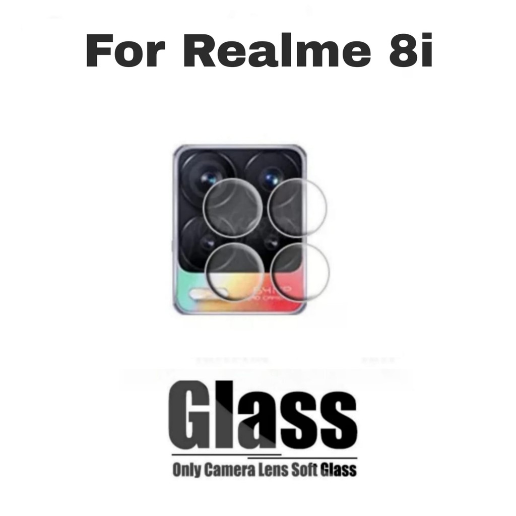 Tempered Glass REALME 8i Anti Gores Pelindung Camera Belakang Handphone