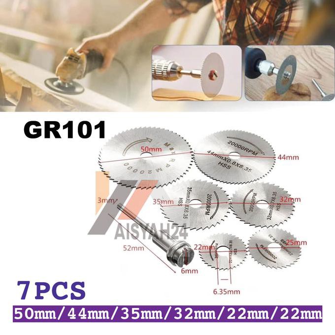 Mata Gerinda Potong Kayu Utk Mini Grinder Hacksaw Pemotong Kayu