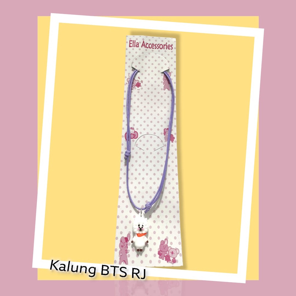 Kalung BTS BT21 Tali Kalung Kpop