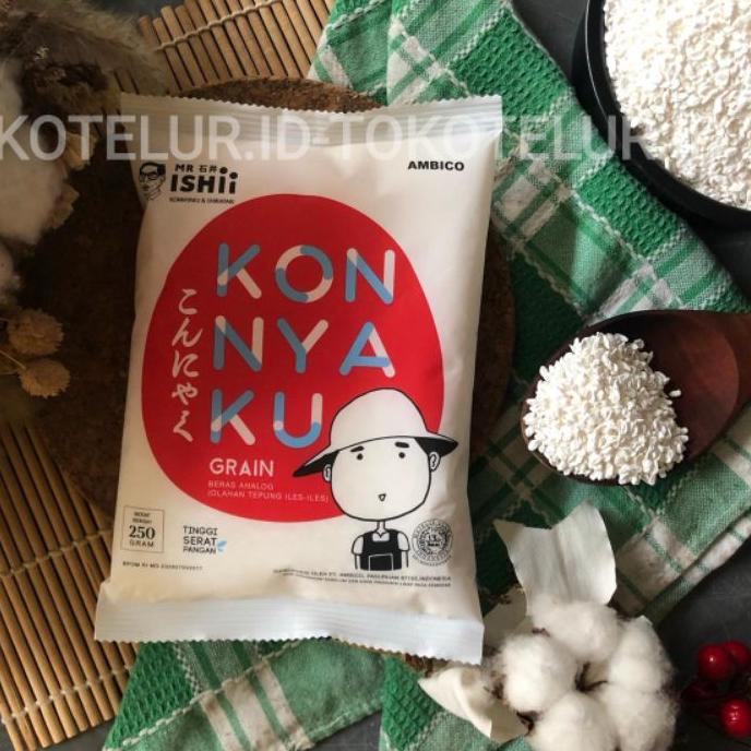 

limited Edition✔️Dry Shirataki Rice (Beras Shirataki Kering) 250Gram|RA9