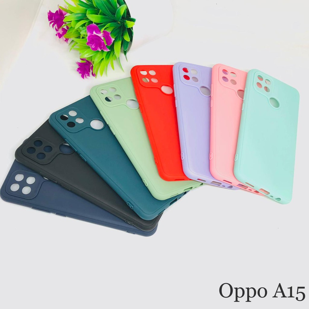 Softcase Silikon Macaron Case Macaroon for OPPO RENO 4F/OPPO RENO 5/OPPO A74/OPPO A53/samsung a30s