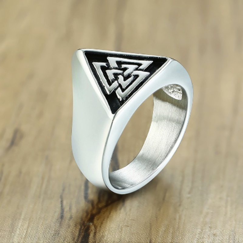 Cincin Bahan Stainless Steel untuk Pria