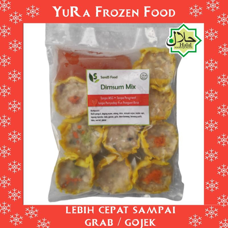 

Dimsum Mix + Bumbu Tanpa Bahan Pengawet Isi 10