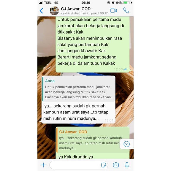 Madu JAMKORAT Asli Original Obat Jamu Penurun Kolesterol Asam Urat Rematik Nyeri Sendi Herbal Ampuh