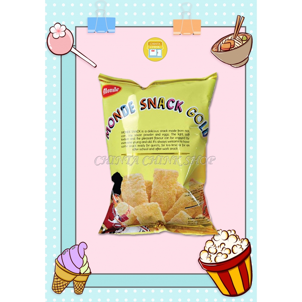 

Monde Serena Gold Snack Beras 50g