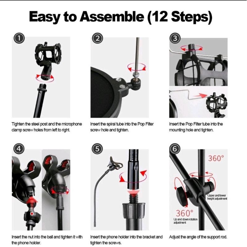 stand mic stand microphone profesional microphone stand  mt 165