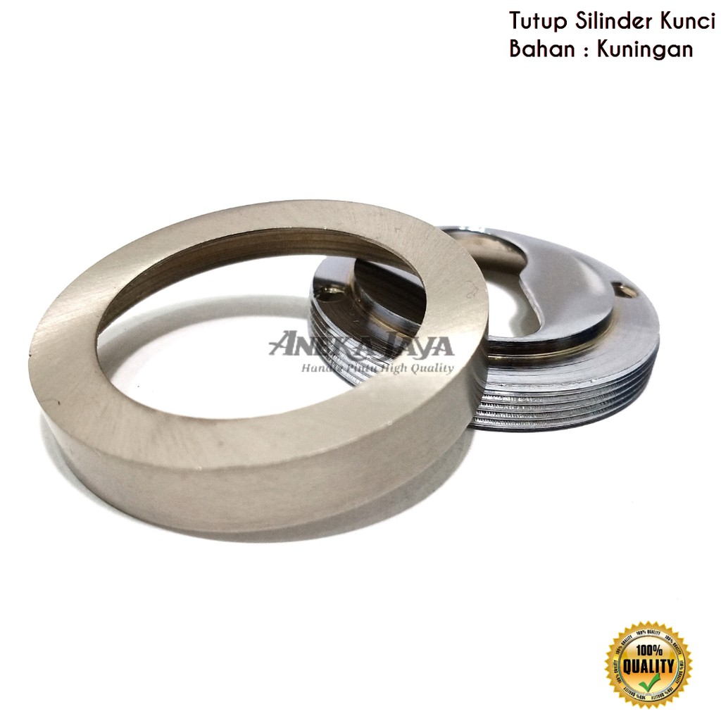 Ring silinder kunci pintu rumah Bulat tutup cover silinder kunci