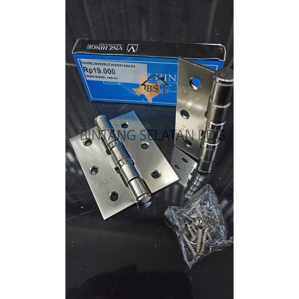 ENGSEL JENDELA ENGSEL PINTU DOOR HINGE STAINLESS 3INCH VENEZUELA