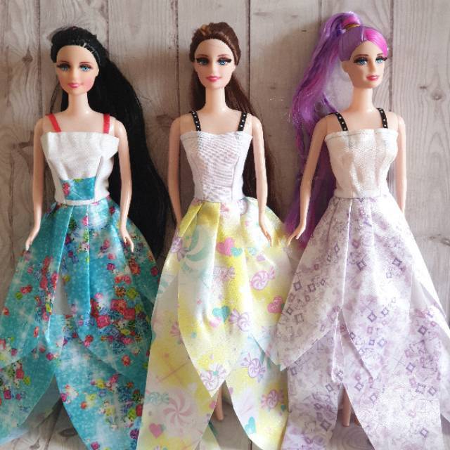 barbie gaun dress