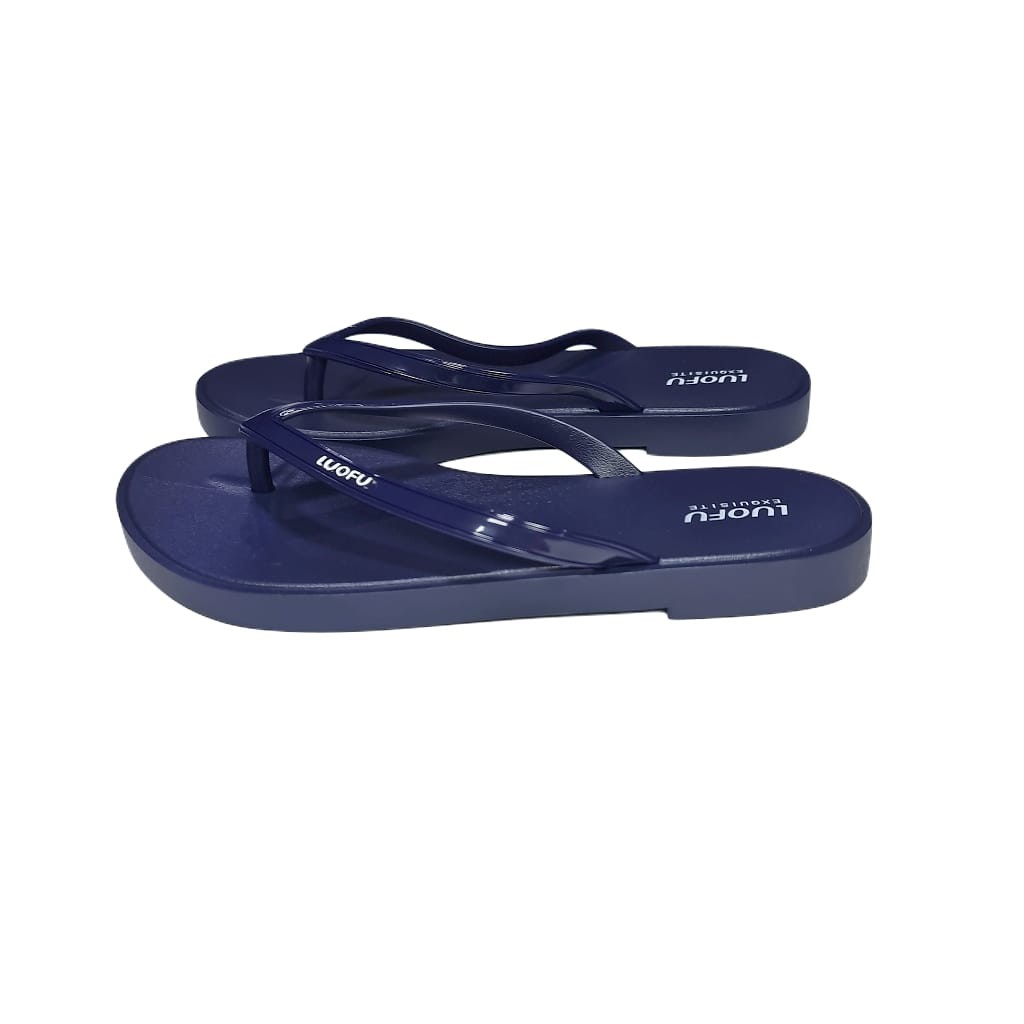 LUOFU jelly sandal karet empuk murah jepit import sendal japit wanita F2320B