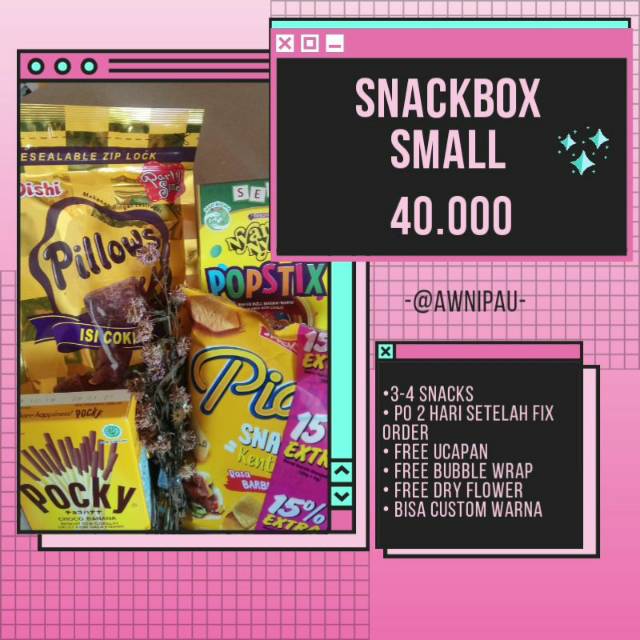 

SNACKBOX SMALL