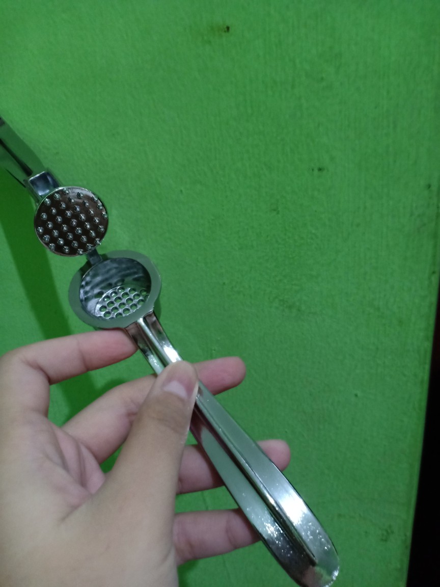 Alat Penghancur Bawang Putih Stainless Alat Penghalus Bawang Putih Stainless Steel Serbaguna