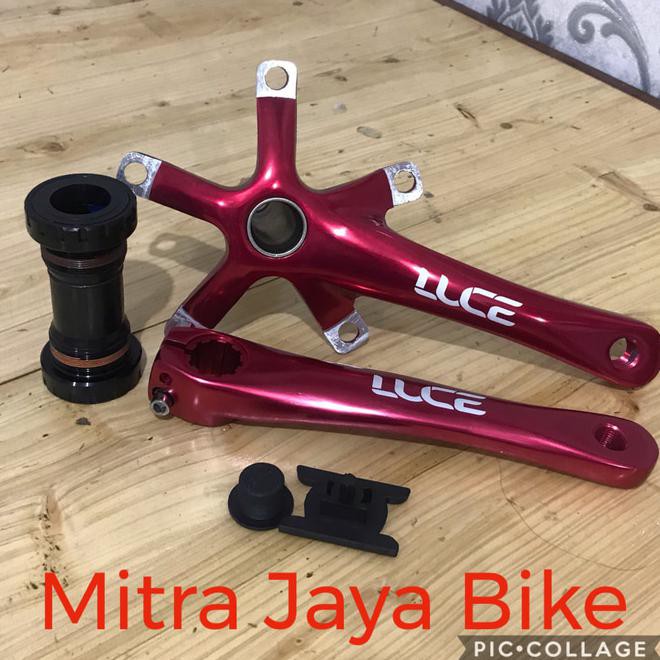 CRANK ARM LUCE HOLLOWTECH II BCD 130 PROMO BELANJA DARI RUMAH