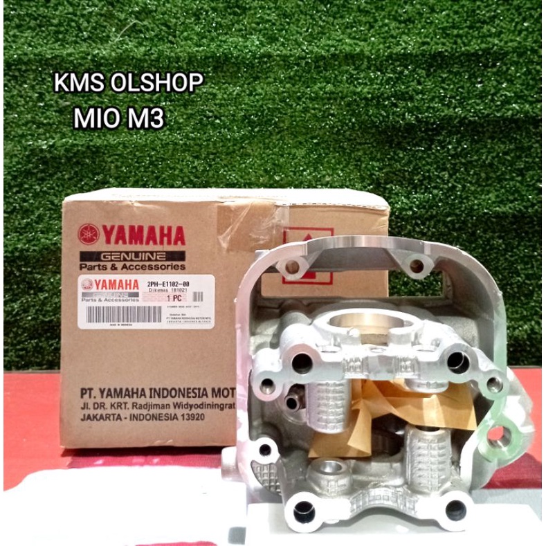 BLOK HEAD MIO M3 2PH-E1102-00 BLOCK CYLINDER HEAD ORIGINAL YAMAHA