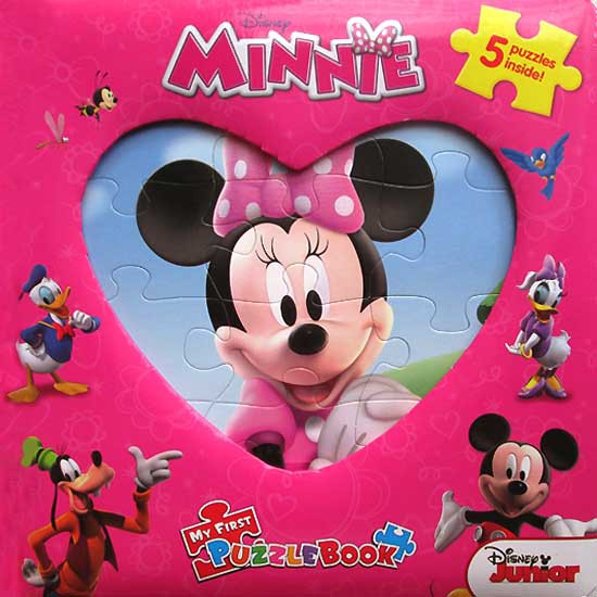 My First Puzzle Book Minnie Mouse