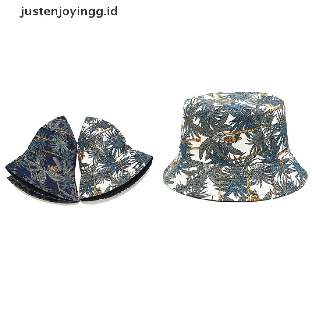 Topi Bucket Dua Sisi Motif Kartun Graffiti