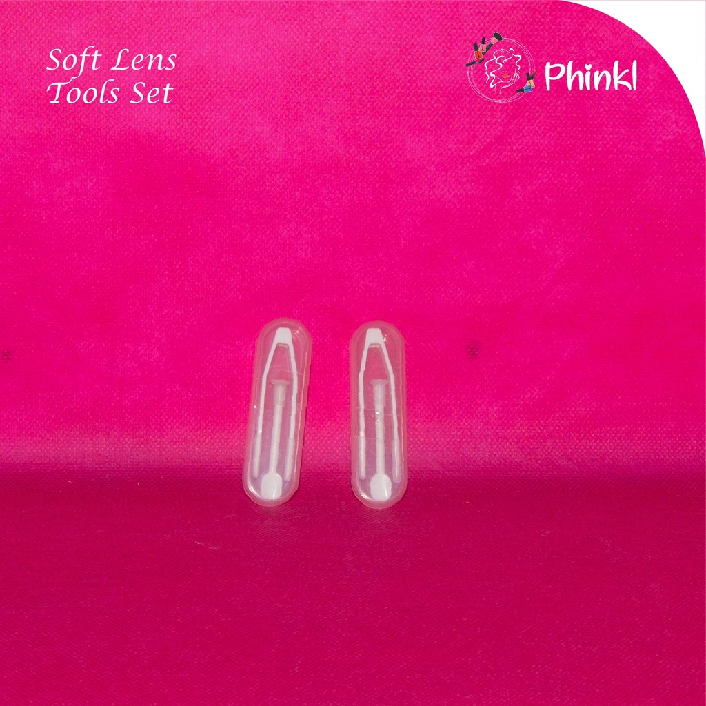 `ღ´ PHINKL `ღ´ ｓｏｆｔｌｅｎｓ jepitan softlens alat bantu pasang lepas lensa kontak higienis