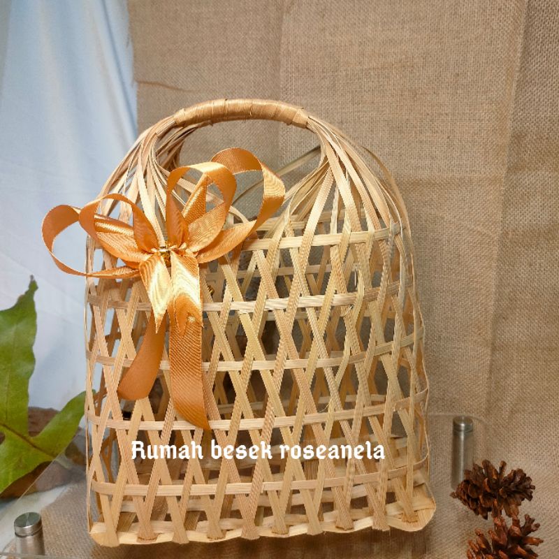 TERBARU Keranjang Buah Keranjang Hampers Keranjang Snack Tempat Besek Keranjang bambu GROSIR
