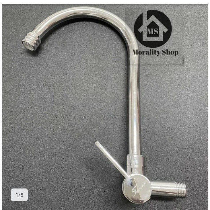 Kran Kuningan Angsa Minimalis Favios 319. Keran Air Dapur sink G35