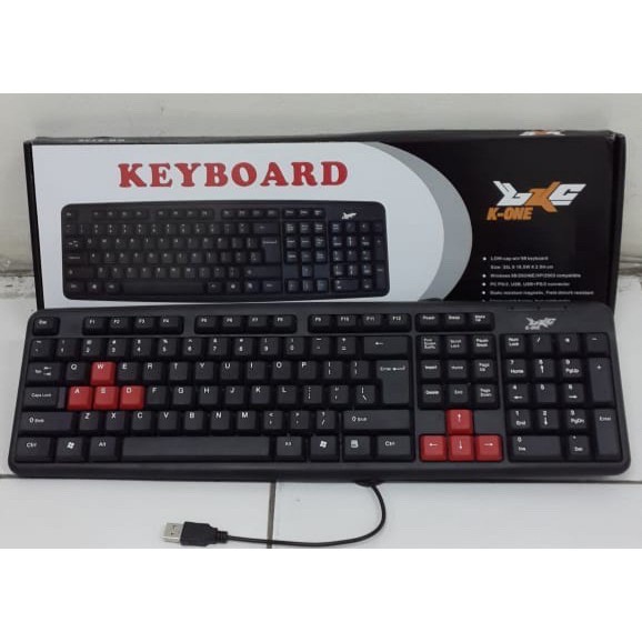 Keyboard wired / keyboard usb K-one Kb-8153 - series k-One