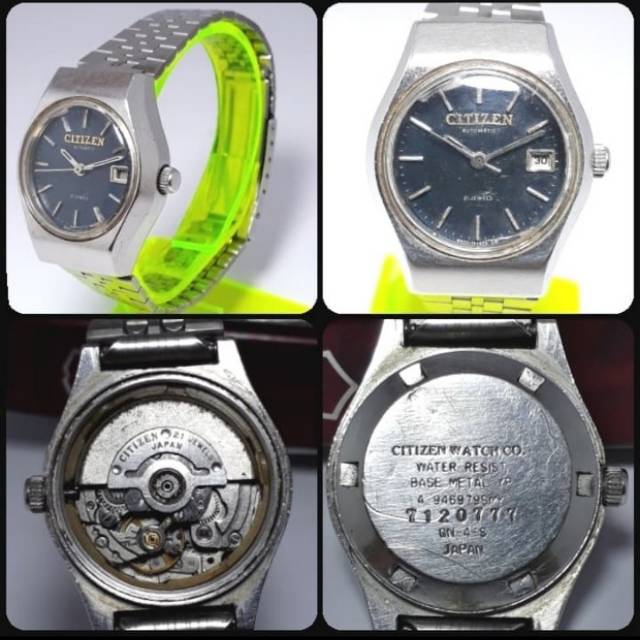 

CITIZEN 7120777. Vintage Automatic Japan Made. Ukuran Cewe. Warna Biru. Lancar Jaya.