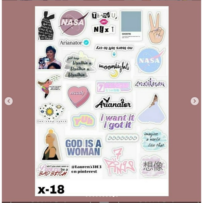 

STIKER TUMBLR AESTHETIC X-18