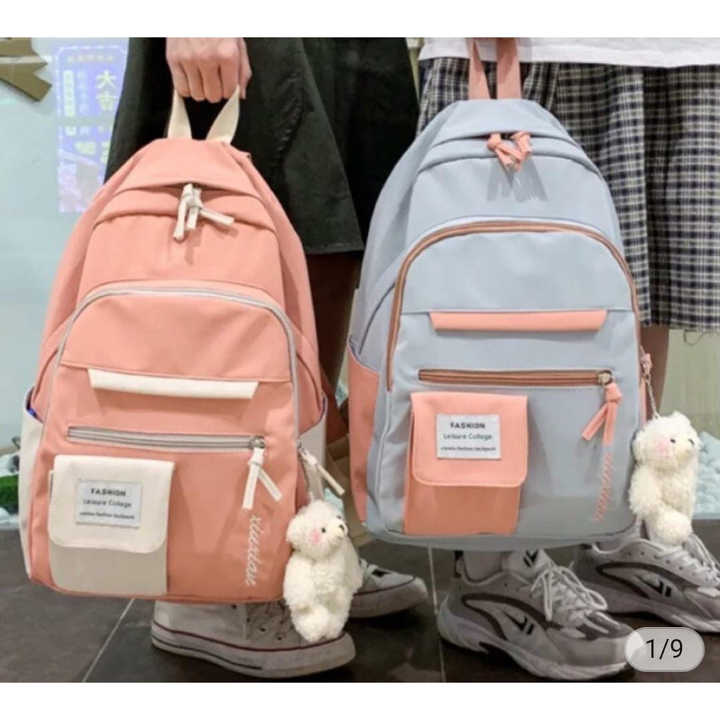 HANABI - Tas ransel LIZZIE BAG sekolah Tas kekinian tas casual