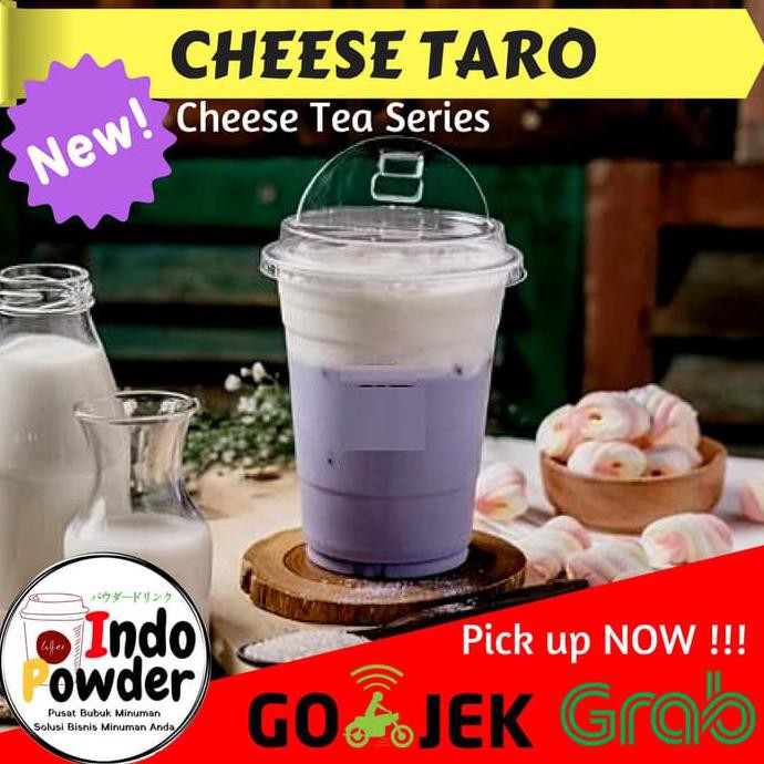 

'' TERBARU'' CHEESE TEA TARO 1 KG / CHEESE TEA POWDER RASA TARO / CHEESE TEA 1 KG ''TERMURAH''