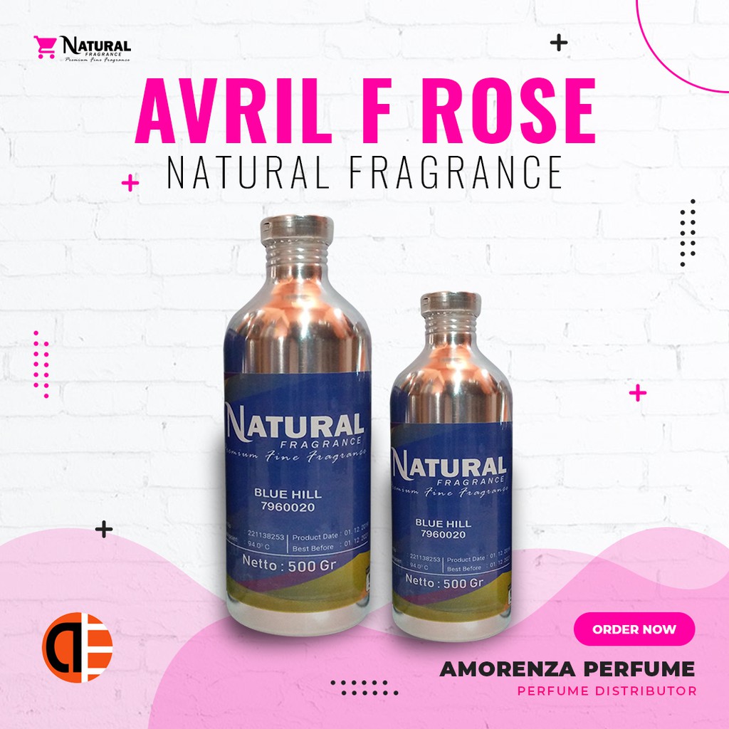 BIBIT PARFUM MURNI AVRIL F R - APRIL NATURAL FRAGRANCE SEGEL PABRIK